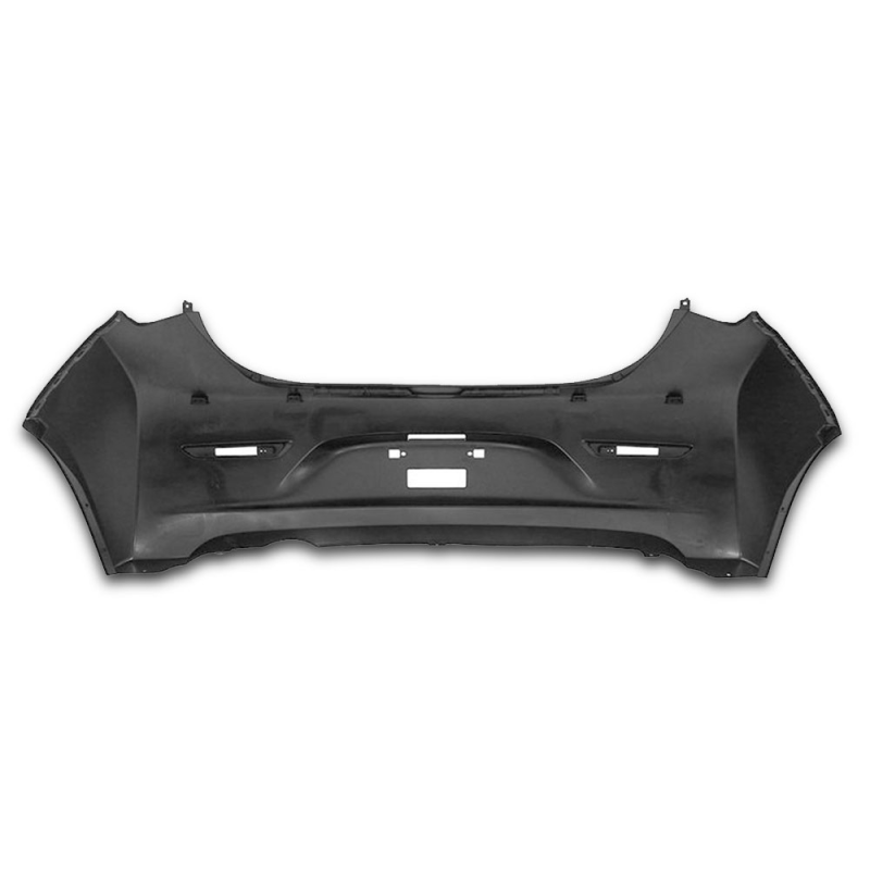 Parachoque Traseiro Hb20 Hatch 2012 A 2015 Para Pintura Sem Sensor (r32507)