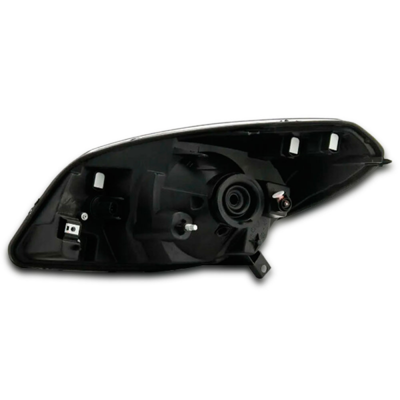 Farol Sandero 2012 A 2014 Lado Esquerdo Masc Negra (r22493)
