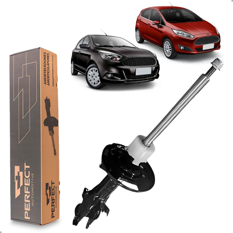 Amortecedor Dianteiro Direito New Fiesta 2012 A 2016 Ka 2015 A 2022 Lado Direito