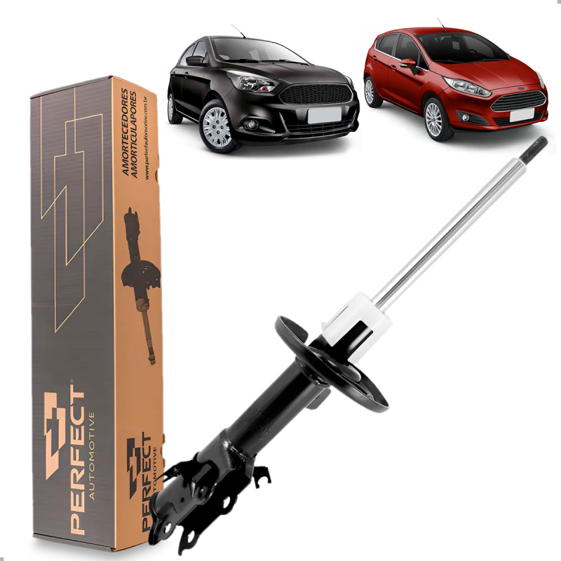 Amortecedor Dianteiro Esquerdo New Fiesta 2012 A 2016 Ka 2015 A 2022