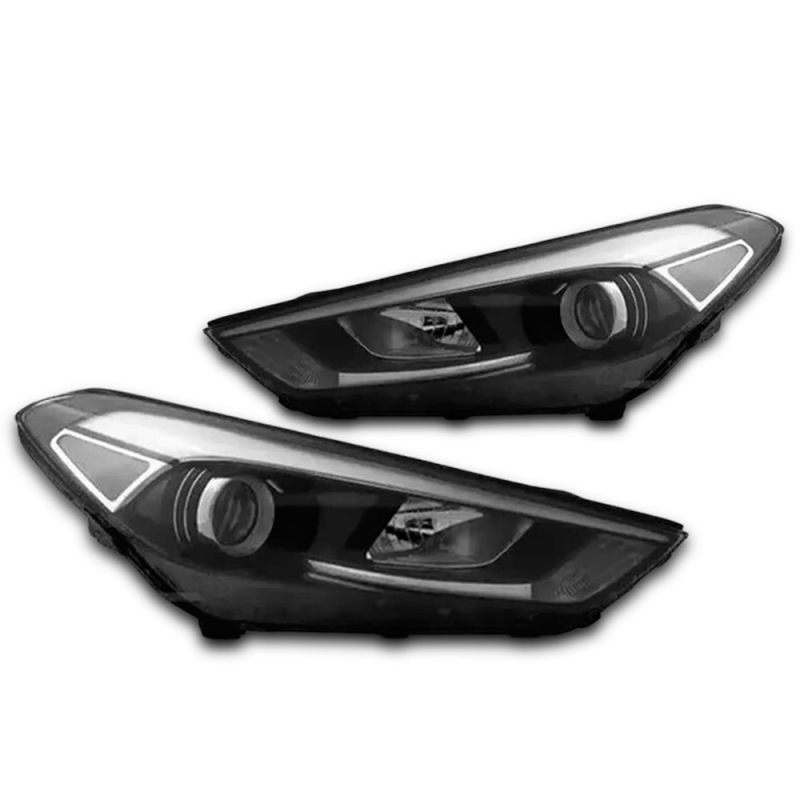 Farol Tucson 2017 A 2022 Lado Esquerdo Regulador Eletrico Com Projetor (r25161)