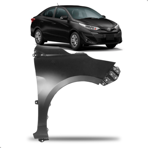 Paralama Yaris 2018 A 2024 Lado Direito Sem Furo (r28864) (c059524)