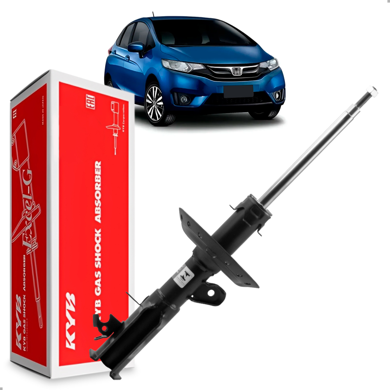 Amortecedor Dianteiro City Fit 2014 A 2021 Lado Direito