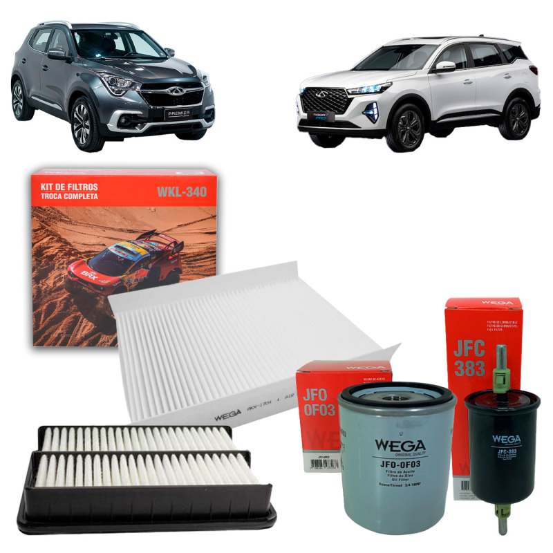 Kit Revisao Tiggo 5x Tiggo 7 Turbo 1.5 2019 A 2023
