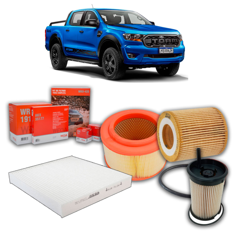 Kit Revisao Ranger Xls Storm Limited 4x4 3.2 2.2 4 Cilindros 2021 A 2023