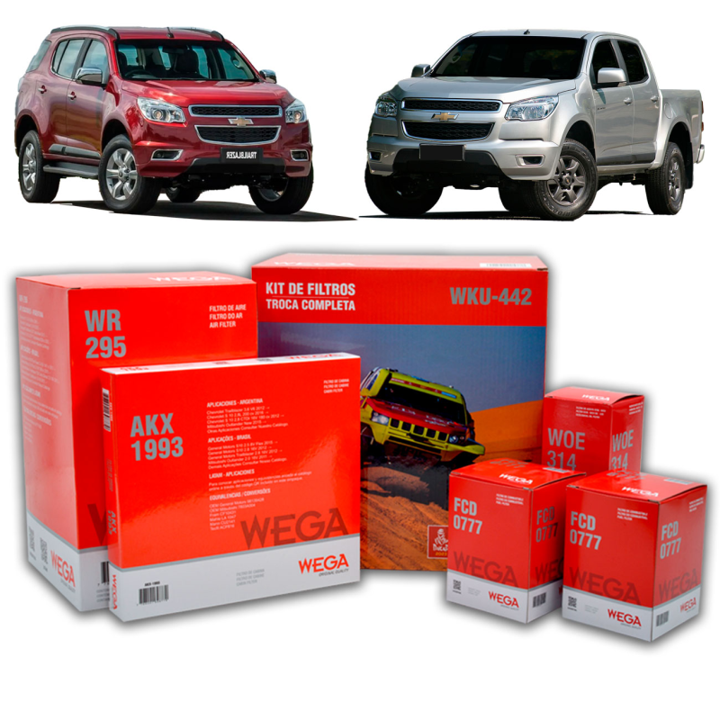 Kit Revisao S10 Trailblazer Diesel 2.8 4 Cilindros 2012 A 2016