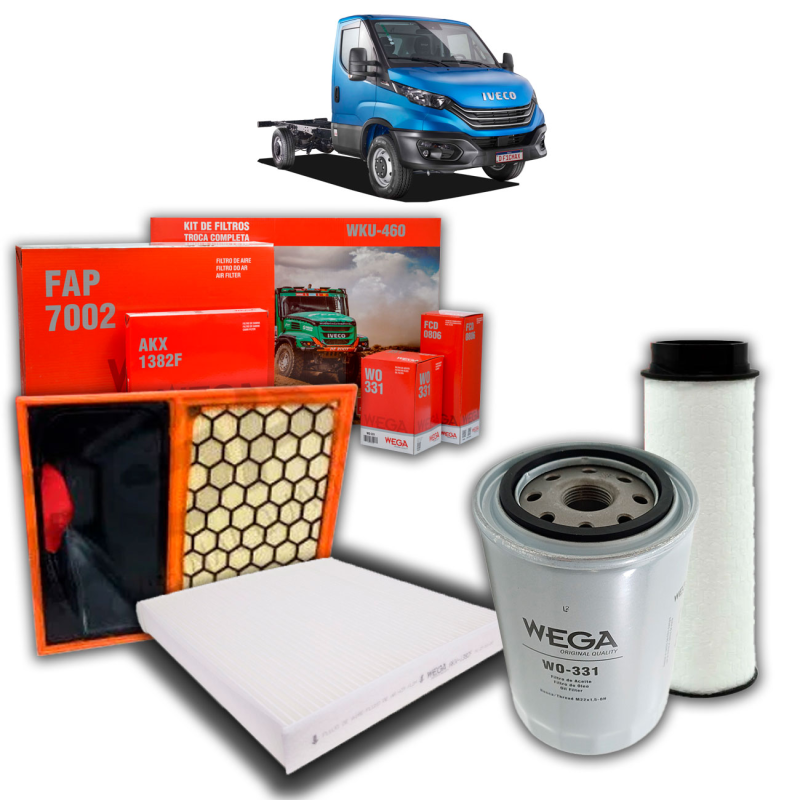 Kit Revisao Iveco Daily Diesel 3.0 4 Cilindros 2020 A 2024