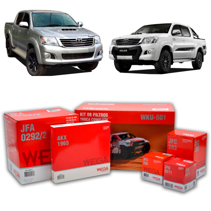 Kit Revisao Hilux Tdi Cd Cs Limited Srv Sw4 Diesel 2.5 3.0 2012 A 2015