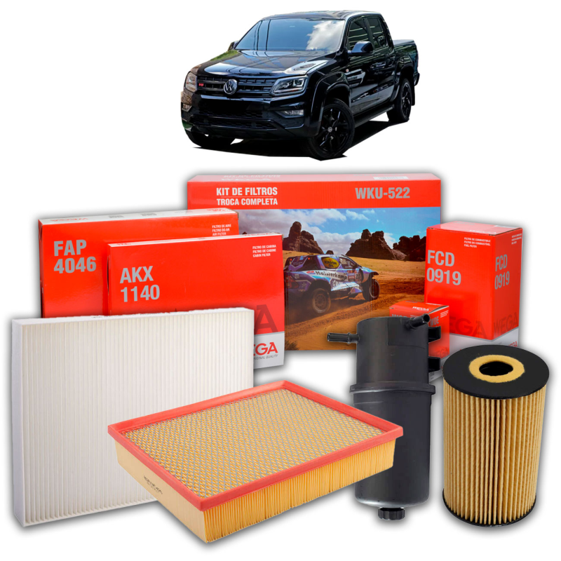 Kit Revisao Amarok Cd Highline 2.0 4 Cilindros 2010 A 2014