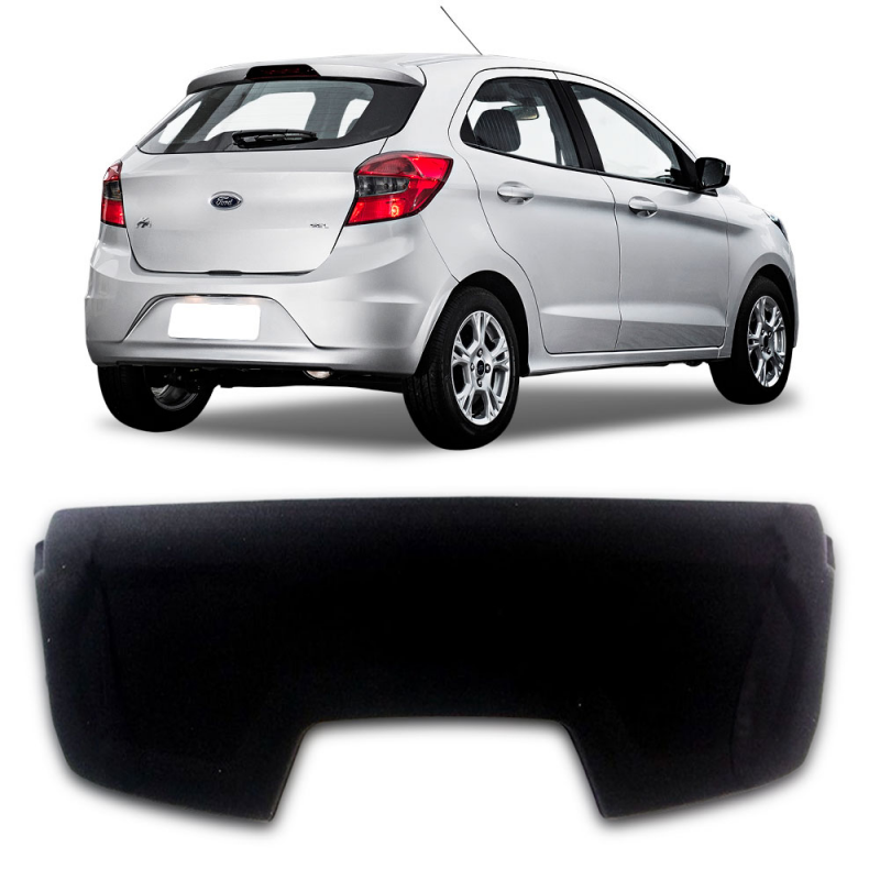 Bagagito Tampao Do Porta Mala Ka Hatch 2014 A 2023 Preto Acarpetado