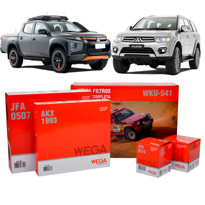 Kit Revisao Mitsubishi L200 Gl New Triron Gls Outdoor Hpe Savana Pajero Sport 2.4 2016 A 2020