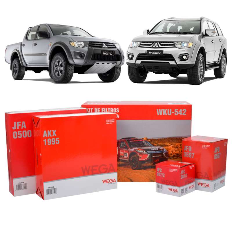 Kit Revisao Mitsubishi L200 Triton Gls Hpe Savana Pajero Dakar 3.2 2012 A 2016