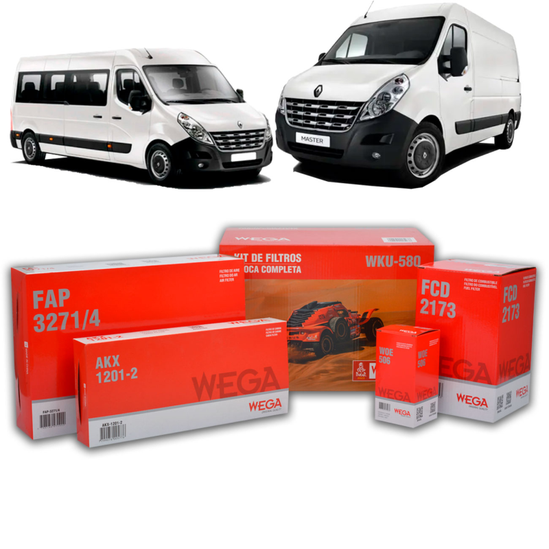 Kit Revisao Renault Master 2.3 2022 A 2024