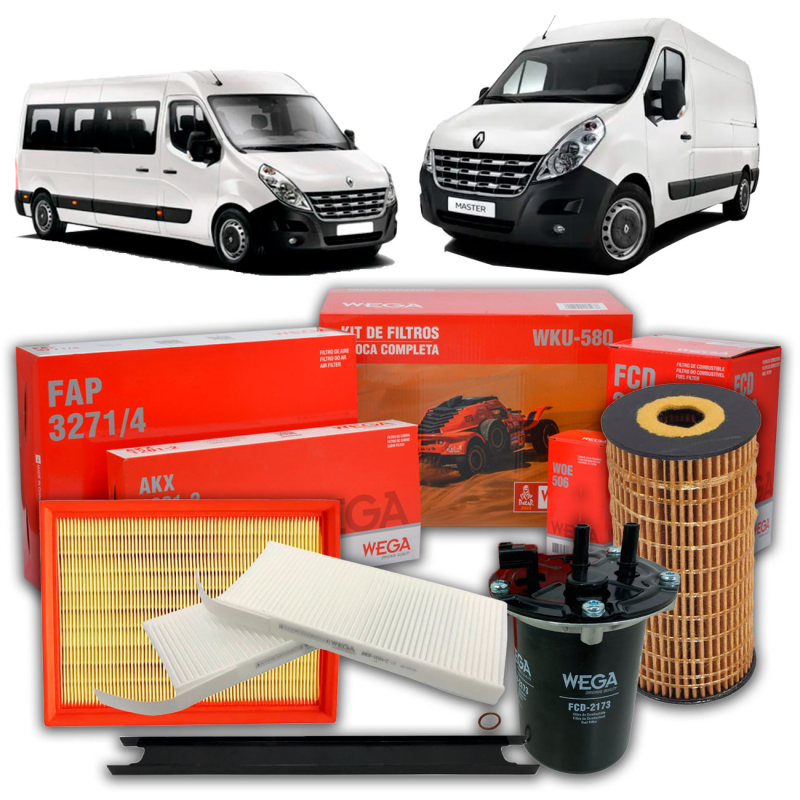 Kit Revisao Renault Master 2.3 2022 A 2024