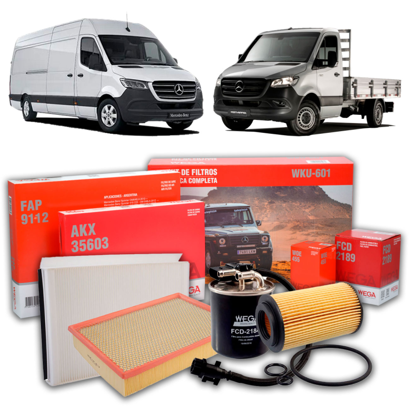 Kit Revisao Mercedez Sprinter Cdi 314 416 516 2.2 2019 A 2020 A 2024