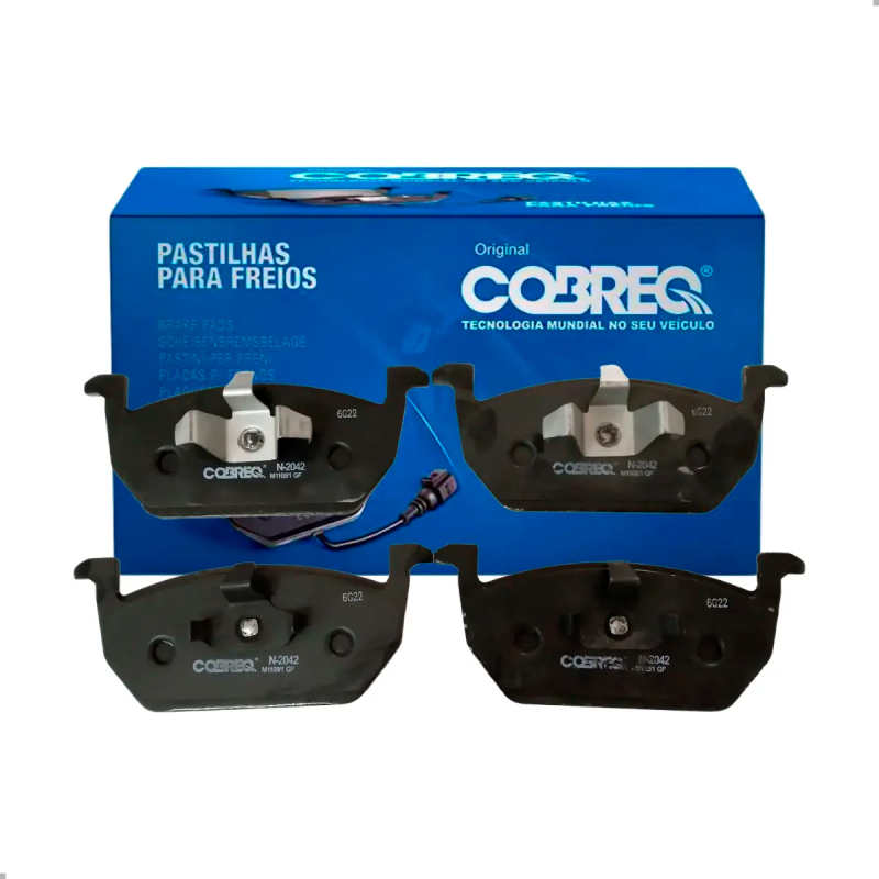Pastilha Do Freio Dianteiro Polo Virtus 2018 A 2023 T-cross 2019 A 2023 Nivus 2020 A 2023