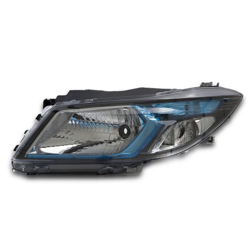 Farol Onix Prisma 2012 A 2016 Lado Direito Com Moldura Azul (r25864)