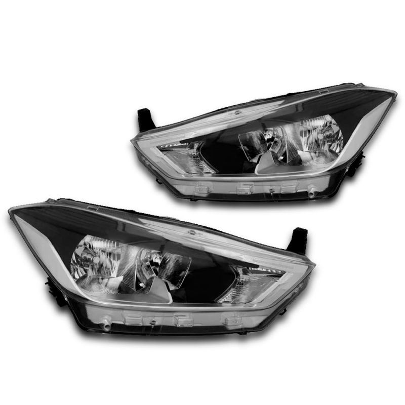 Farol Kicks 2017 A 2021 Lado Esquerdo Regulador Manual Sem Projetor Com Led (r26799)
