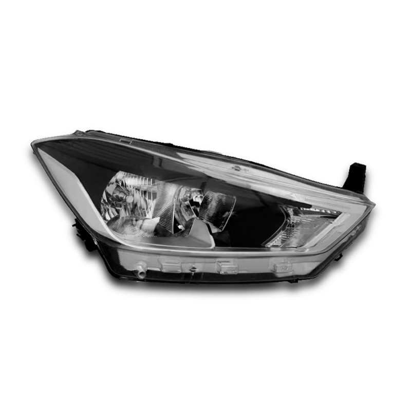 Farol Kicks 2017 A 2021 Lado Esquerdo Regulador Manual Sem Projetor Com Led (r26799)