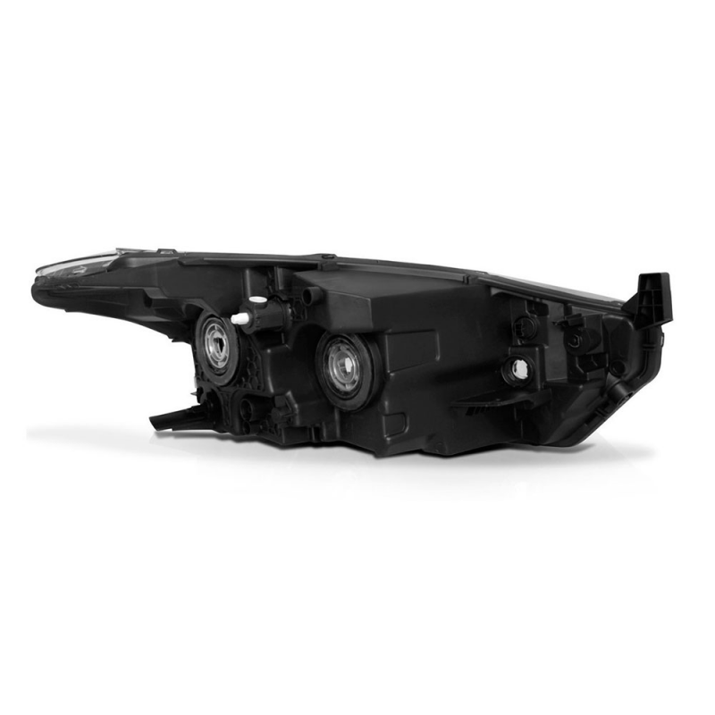 Farol Kicks 2017 A 2021 Lado Esquerdo Regulador Manual Sem Projetor Com Led (r26799)