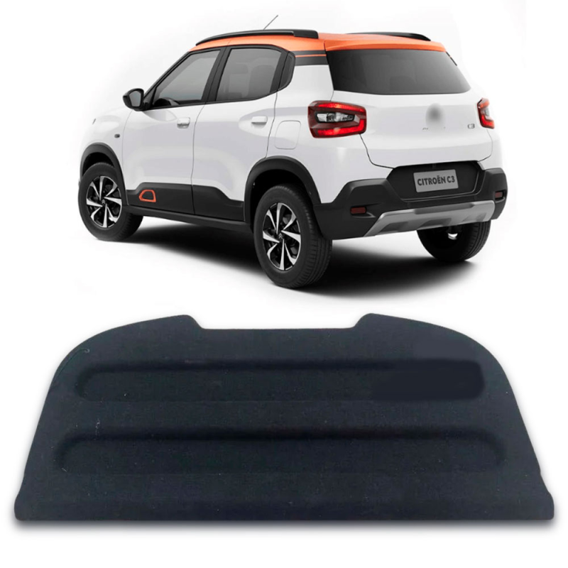 Tampao Bagagito C3 2023 A 2024 Preto Acarpetado