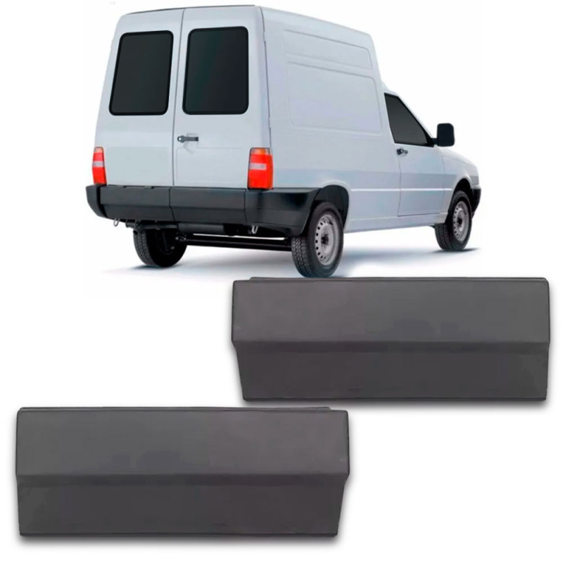 Parachoque Traseiro Fiorino 2004 A 2012 Lado Esquerdo Tampa (r25353)