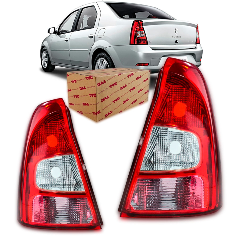 Lanterna Traseira Logan 2011 A 2013 Lado Esquerdo (r18585)