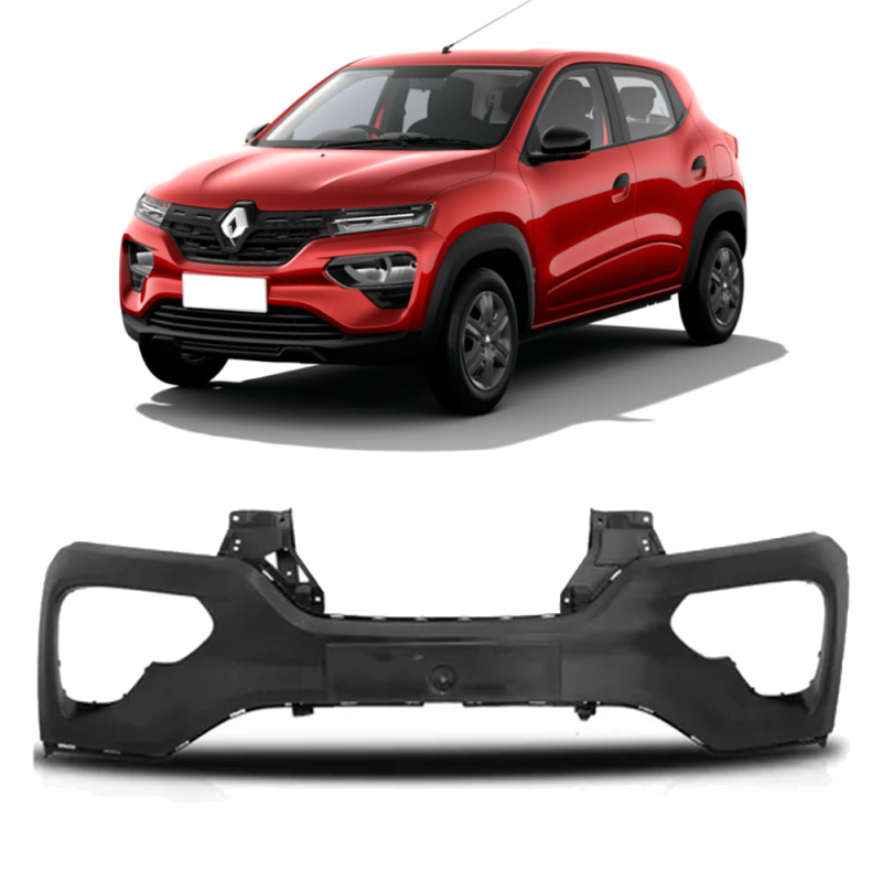 Parachoque Dianteiro Kwid 2023 A 2024 Preto Liso