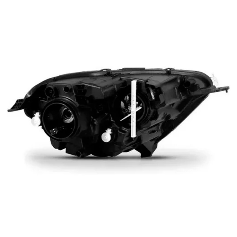 Farol Ecosport 2018 A 2021 Lado Esquerdo Manual C/ Projetor Xenon Com Led Cromado (r30619) (c060524)