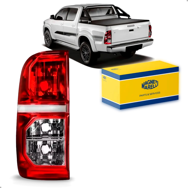 Lanterna Traseira Hilux Pick Up 2012 A 2015 Lado Esquerdo