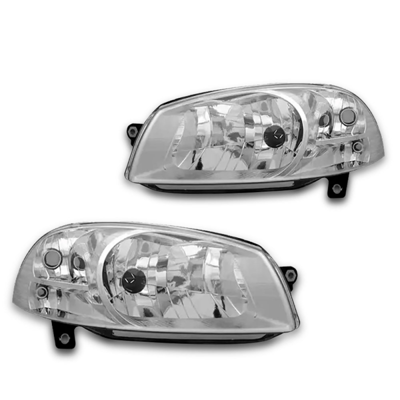 Farol Original Palio 2008 A 2012 Siena El 2008 A 2016 Strada Working 2014 A 2020 Lado Direito Cromado (r24852)