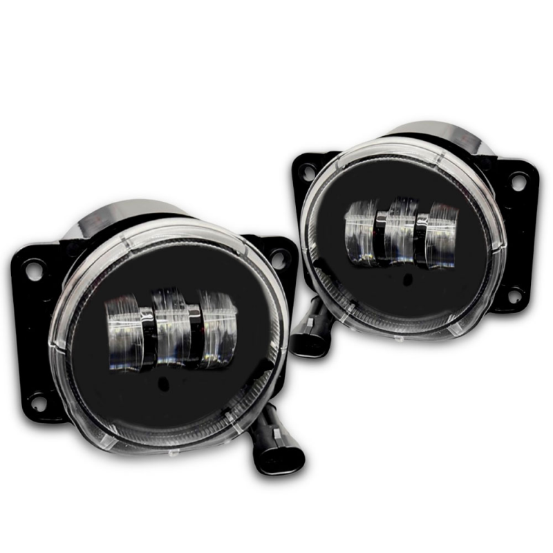 Kit Farol De Milha Palio Siena Strada Uno Punto 2004/  12v 40w Branca Led (778) (861)