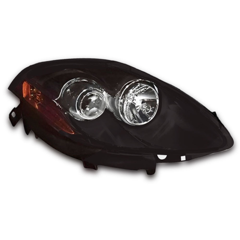 Farol Bravo 2011 A 2016 Lado Direito Mascara Negra Pisca Ambar (r26534)