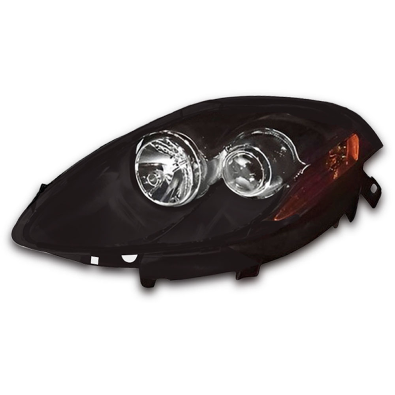 Farol Bravo 2011 A 2016 Lado Direito Mascara Negra Pisca Ambar (r26534)
