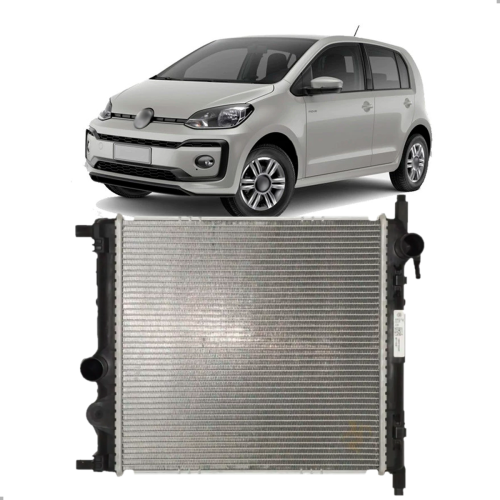 Radiador De Agua Original Up 1.0 2014 A 2019 Com Ar Manual