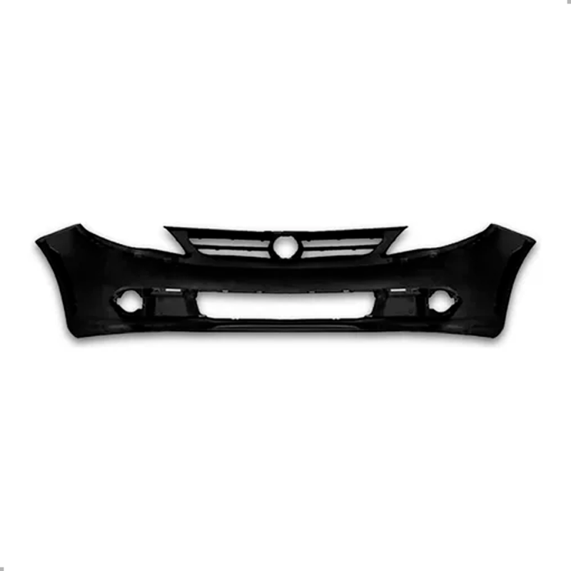 Parachoque Dianteiro Gol Saveiro Voyage G5 2010 A 2012 Com Furo Milha Com Furo Alargador Preto Texturizado (c045290)