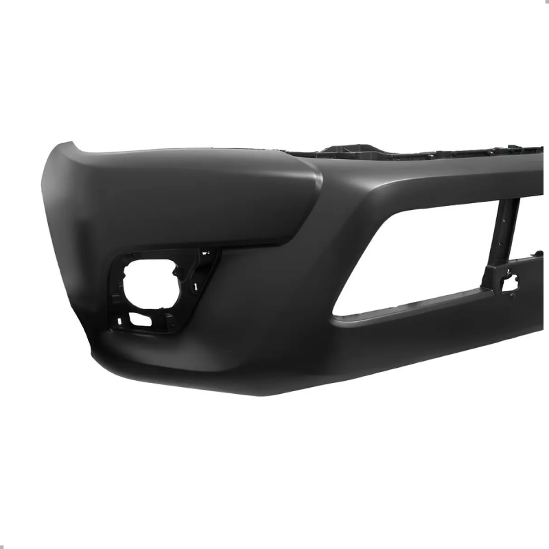 Parachoque Dianteiro Hilux Pickup 2016 A 2019 Cabine Simples Preto Texturizado (c062375)
