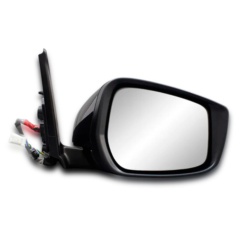 Retrovisor Externo Kicks 2016 A 2017 Lado Esquerdo Eletrico Com Pisca