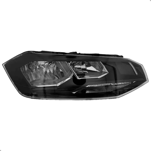 Farol Original Polo Virtus 2017 A 2022 Lado Direito Friso Preto C/ Luz Posicao
