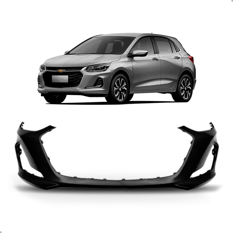 (r32503)parachoque Dianteiro Onix Plus 2020 A 2025 Para Pintura