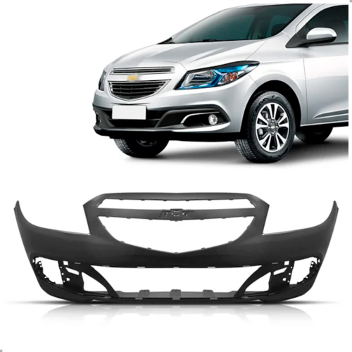 Parachoque Dianteiro Onix Prisma 2012 A 2016 Para Pintura C/ Furo Grade (r22706)