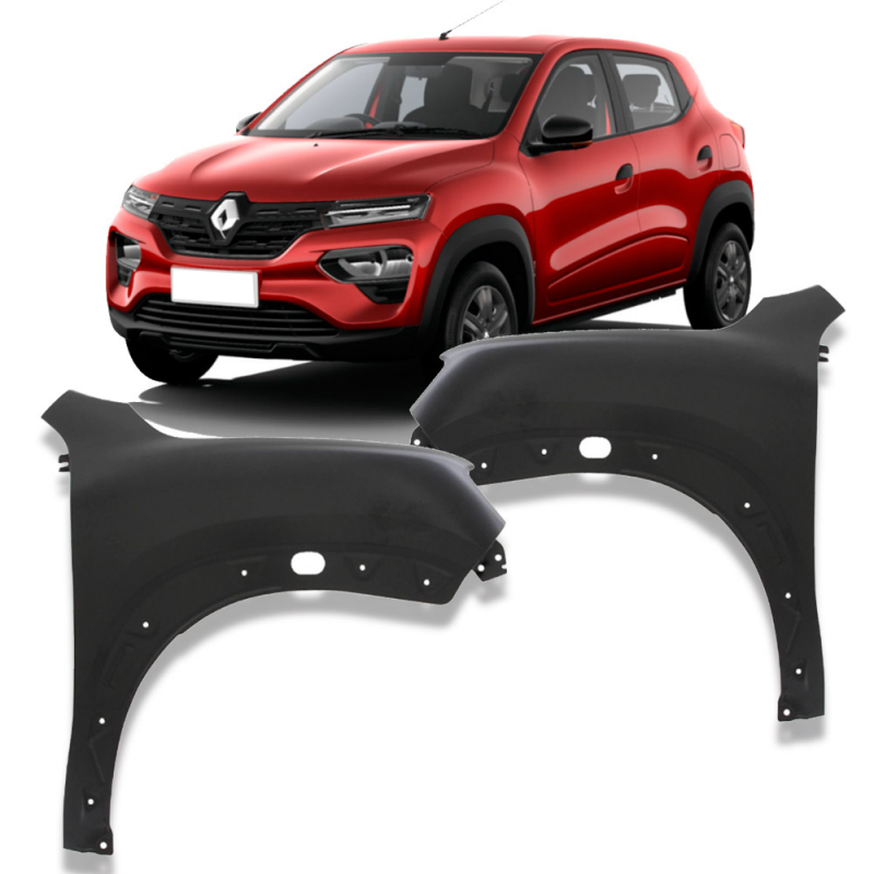 Paralama Kwid 2022 A 2025 Lado Direito Para Pintura