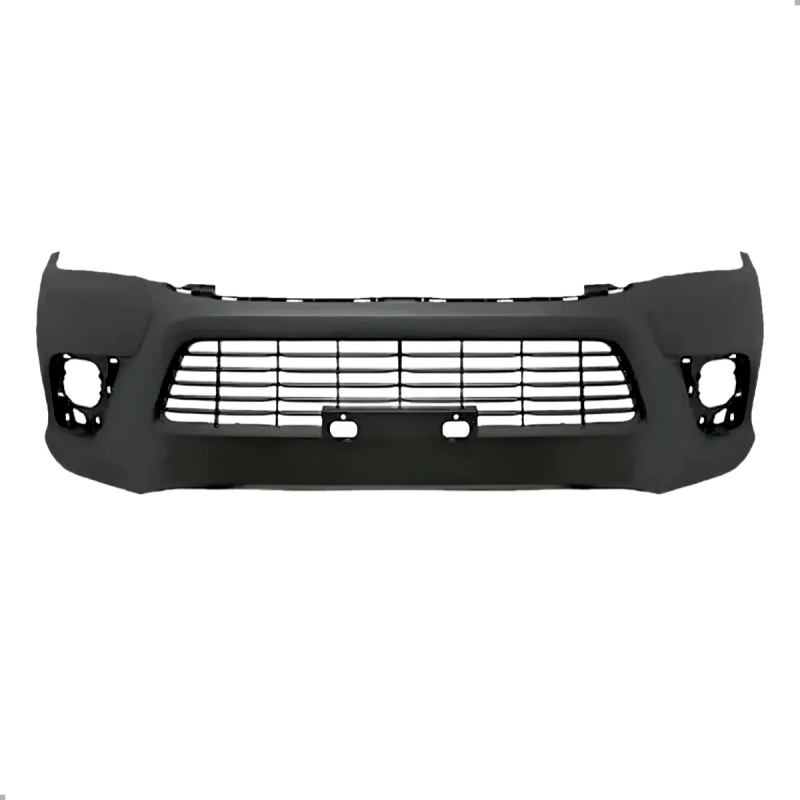 Parachoque Dianteiro Hilux Pickup 4x4 2016 A 2020 Para Pintura Com Grade (c062312)