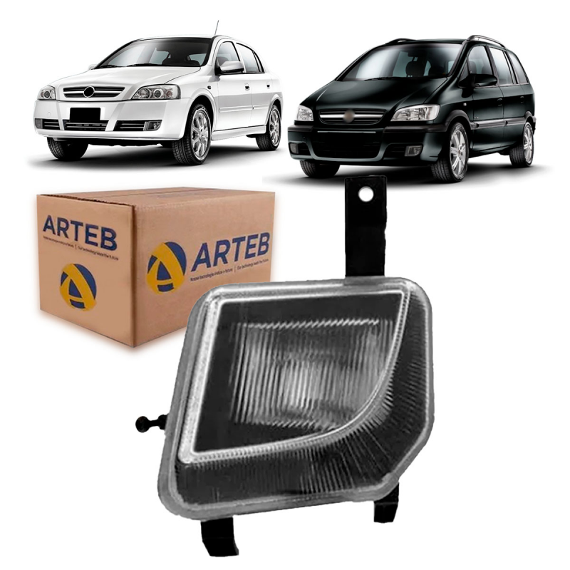 Farol Auxiliar De Milha Original Astra Zafira 2003 A 2012 Lado Esquerdo Recuperado