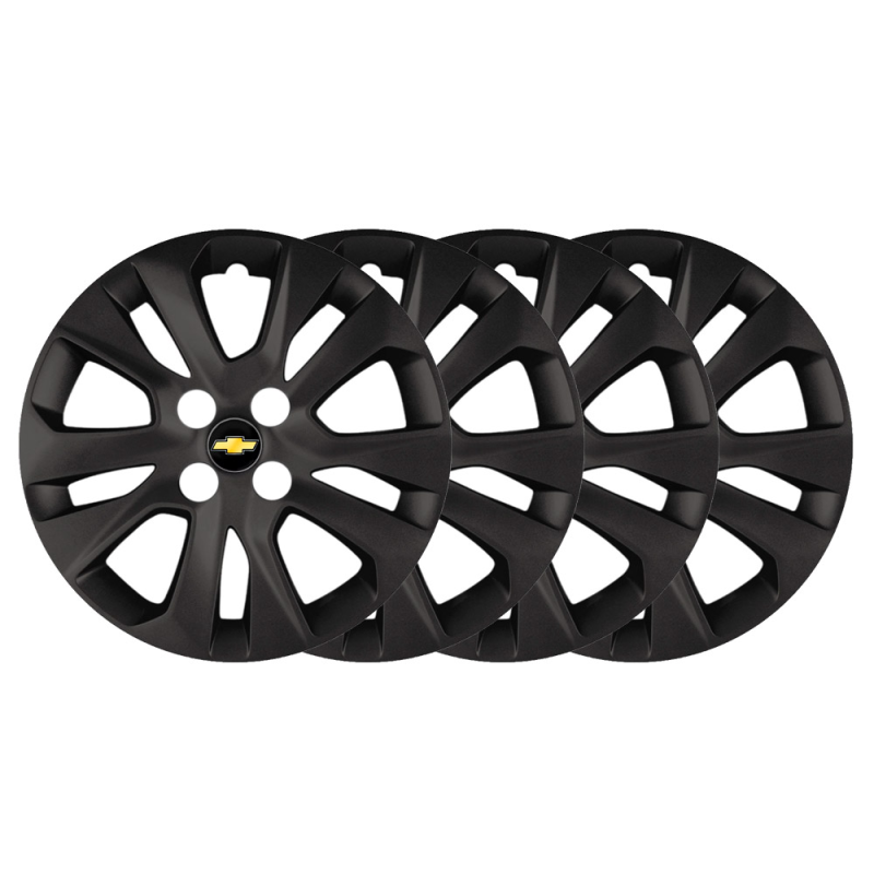 Calota Onix Prisma 2014 A 2016 Preto Fosco Aro 15