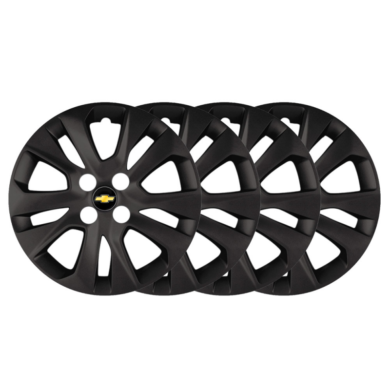 Calota Onix Prisma 2017 A 2020 Preto Fosco Aro 14