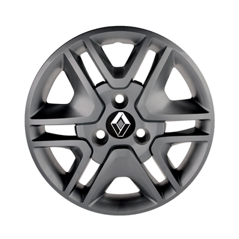 Calota Kwid 2018 A 2020 Preto Fosco Aro 14