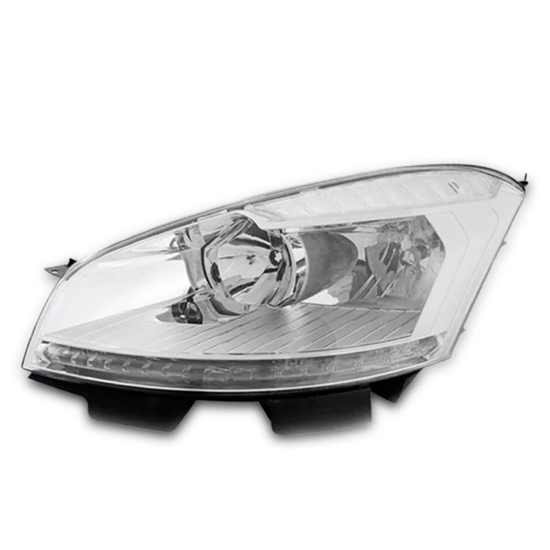 Farol C4 Grand Picasso 2008 A 2012 Lado Esquerdo Regulador Eletrico Pisca Cristal (r17669)