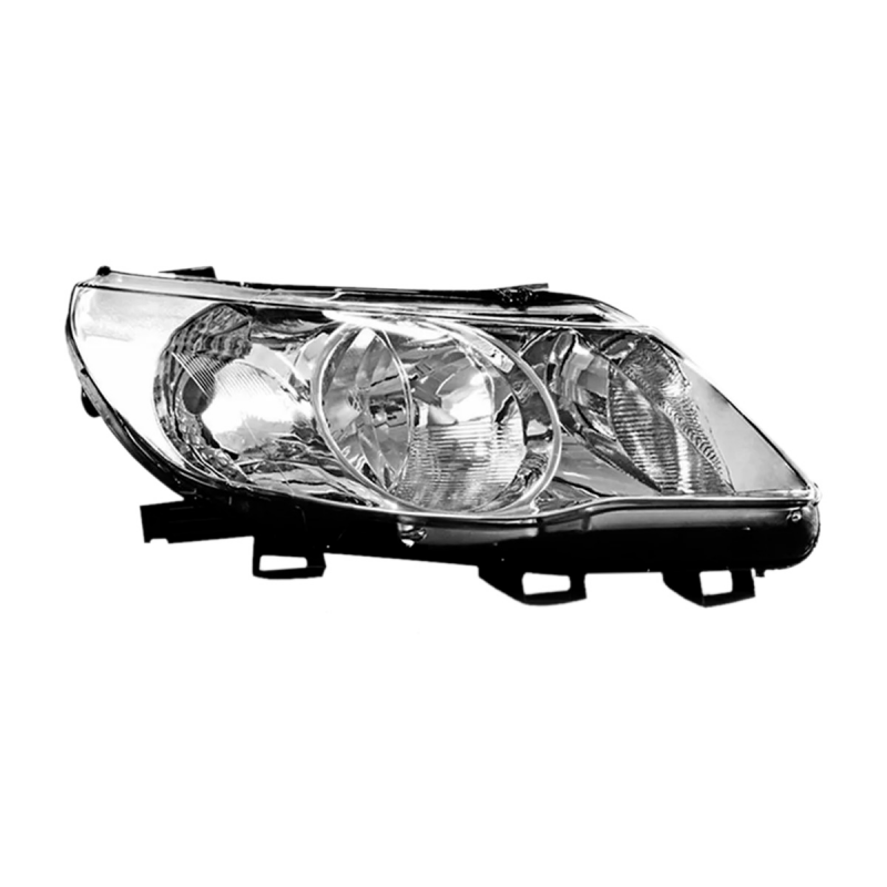 Farol Original Gol Saveiro Voyage G5 2009 A 2012 Lado Direito Foco Duplo Cromado Cup. Tela Recuperado