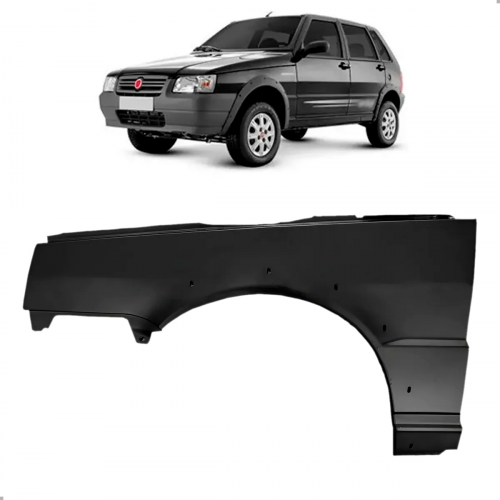 Paralama Uno Way 2004 A 2012 Com Furo Lado Esquerdo (r22619)